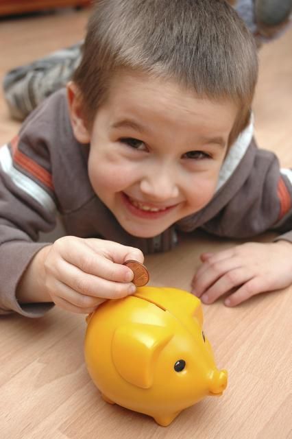 Figure 2. Teaching your children about saving and budgeting can help turn them into adults with good money management skills.