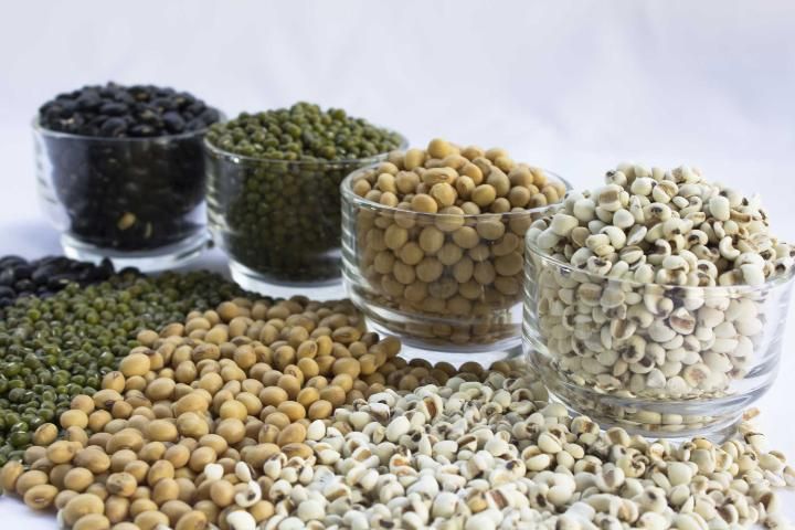 Figure 1. Legumes are excellent sources of potassium. Whether you start with the dried form or use convenient canned beans (low sodium is best), you will get a rich source of potassium.
