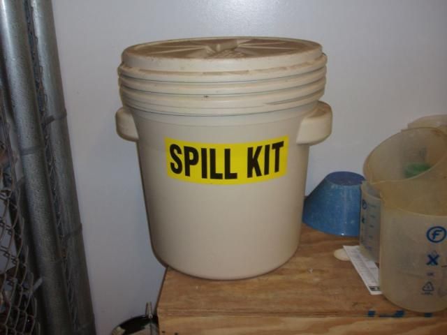 Figure 2. Portable spill kit.