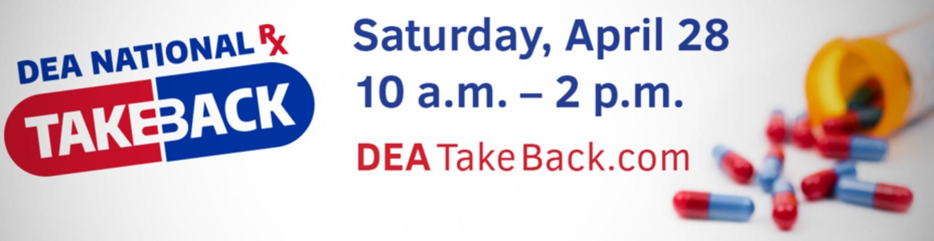 Figure 2. Example of an advertisement for the DEA National Drug Take Back Day.