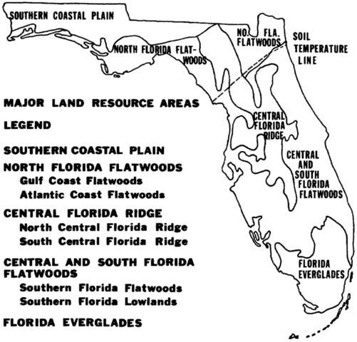 Figure 1. Major land resource areas.