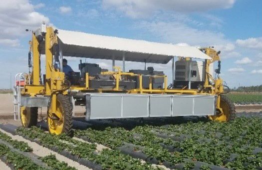 Figure 3. Harvest CROO Robotics (HCR) strawberry harvester.