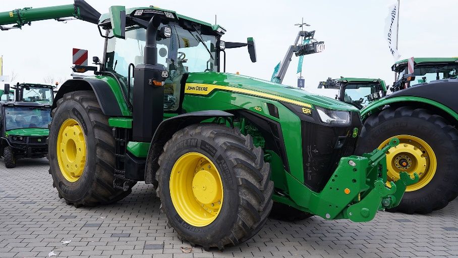 John Deere’s new 8R tractor series for fully autonomous driving and tillage. John Deere announced earlier in 2022 that they were preparing for large-scale production of the autonomous tractor. The 8R tractor uses six pairs of stereo vision (3D perception) and AI to navigate and plow the soil and sow seeds autonomously. 