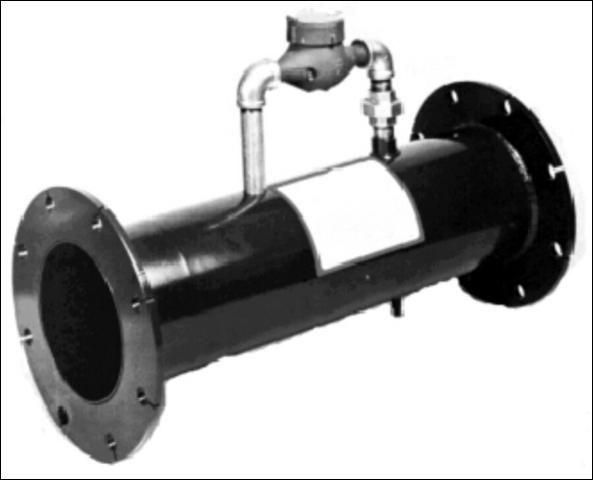 Figure 11. Design of typical shunt flowmeter.