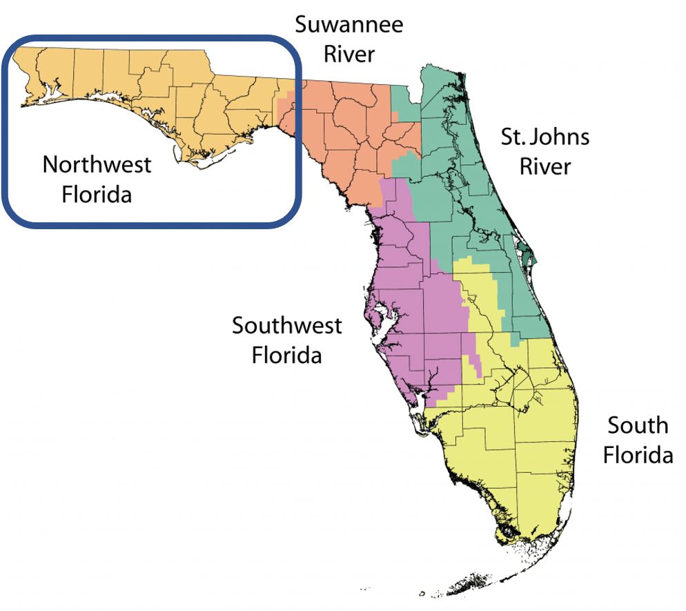 Northwest Florida Water Management District (NWFWMD).