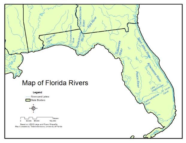 Florida rivers.