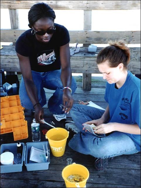 Figure 2. Water quality testing equipment can be introduced before the trip to make more efficient use of time in the field.