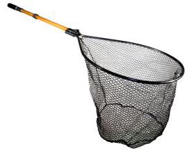 Figure 2. The fisherman's net with fine mesh is great for collecting larger aquatic invertebrates, including Cybister and Dytiscus diving beetles.