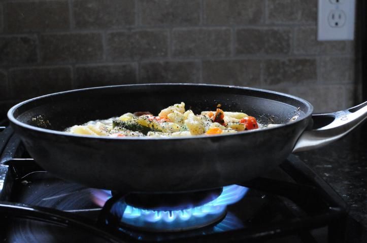 Pasta en 9 minutos. Alachia.