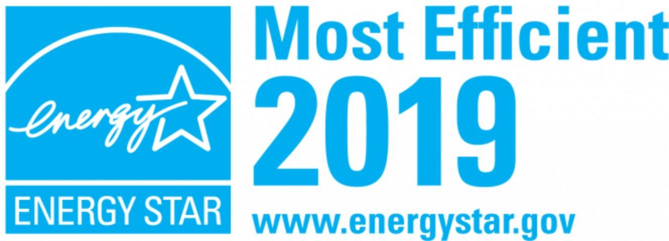 Figure 3. Sample ENERGY STAR Most Efficient logo for use on qualified products only.