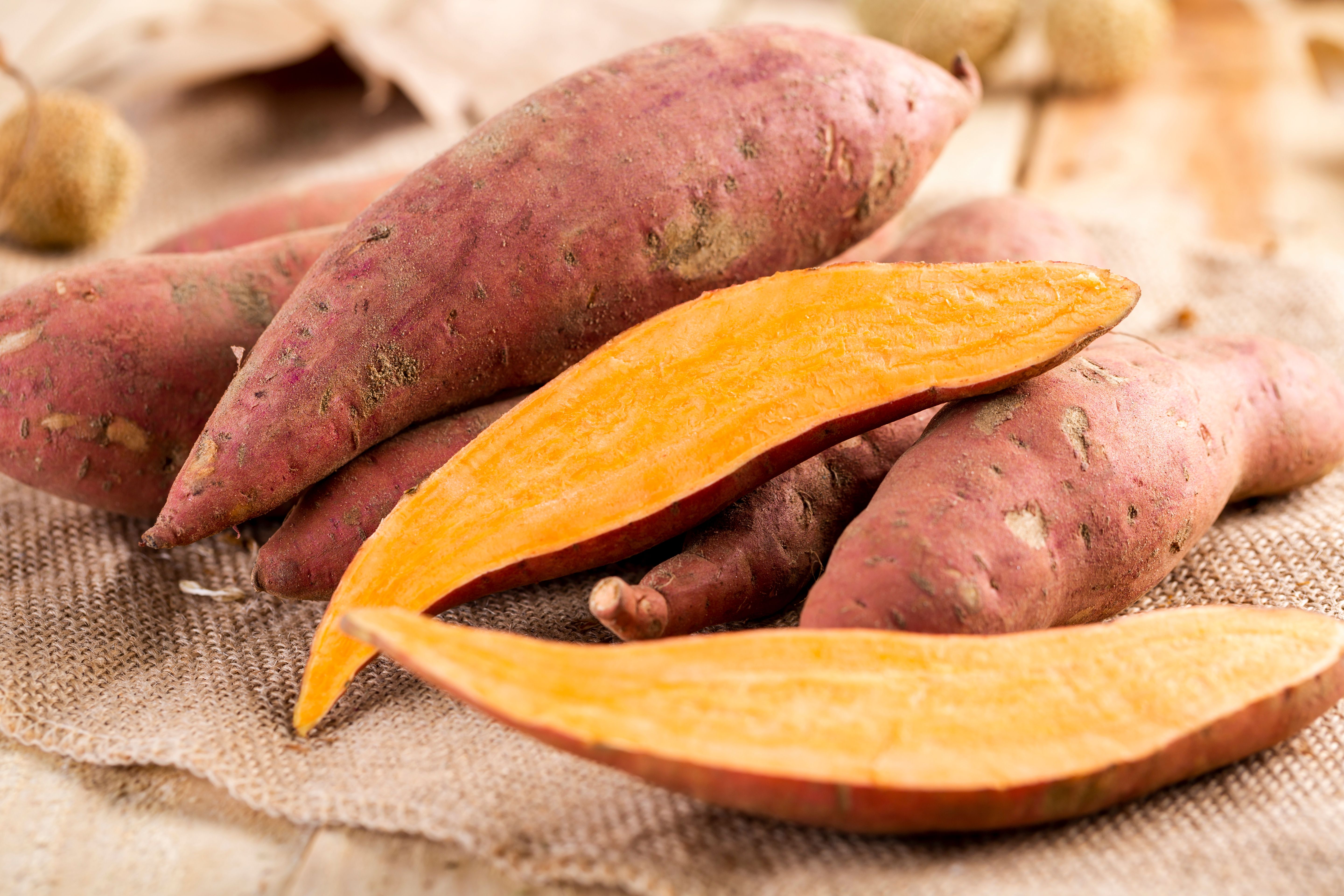 Sweet potatoes.