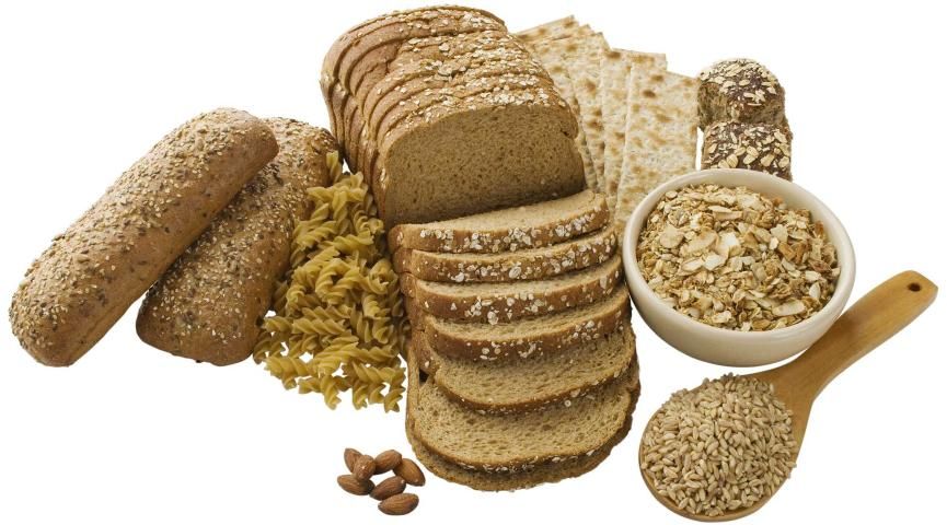 Figure 3. Whole grain foods are fortified with iron. To increase absorption of this form of iron, eat these foods with a source of vitamin C, like orange juice, cantaloupe, or bell peppers.
