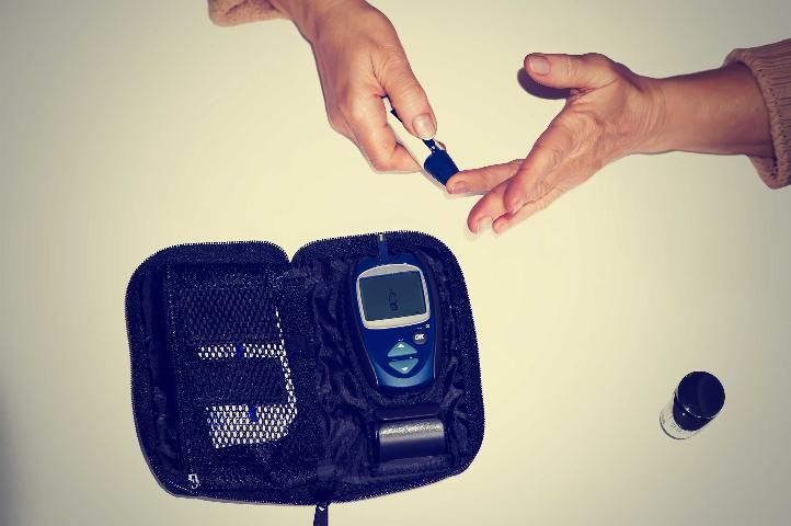 Figure 1. Check your blood glucose more often than usual when you are sick.