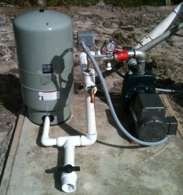 Figure 2. Pressure tank, 5-hp pump, 2