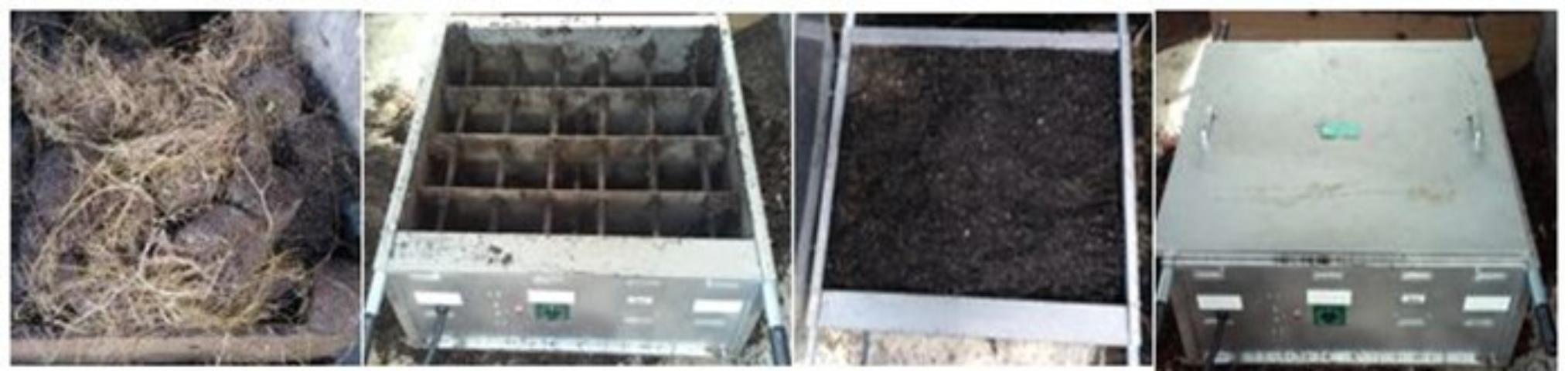 Figure 1. Sterilizing used potting medium in an electric Pro-Grow™ soil sterilizer.