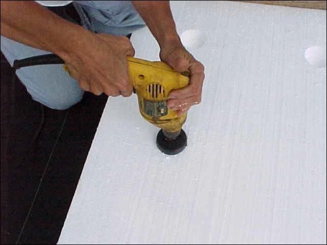 Lettuce in floating garden system.