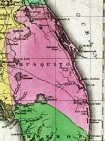 Figure 38. Map of Florida, ca. 1825. Special Collections Department, University of South Florida