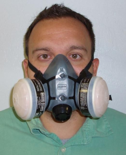 Figure 25. Air-purifying respirator.