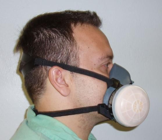 Figure 3. Air-purifying respirator.