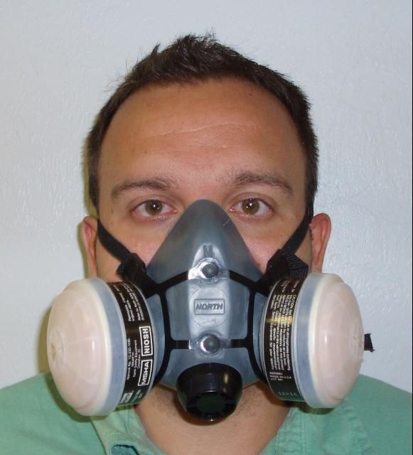 Figure 2. Air-purifying respirator.