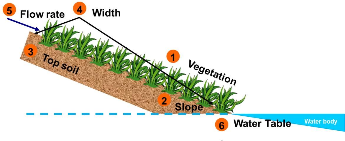 Figure 3. The key design factors of VFSs.