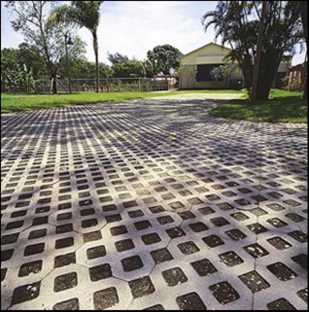 Image of pervious pavers.