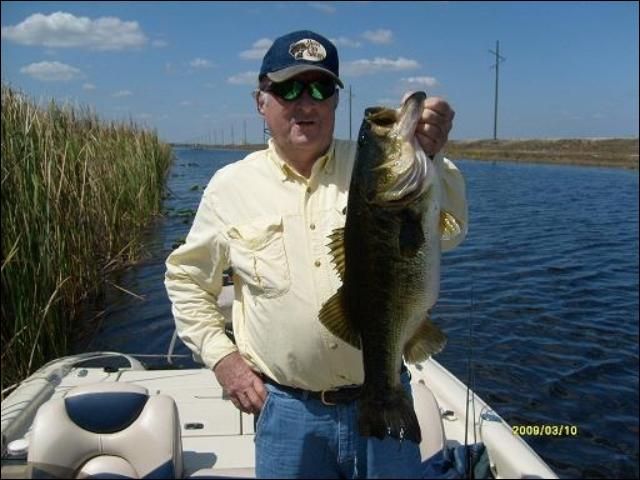 Figure 9. Bass fishing in Everglades canals.