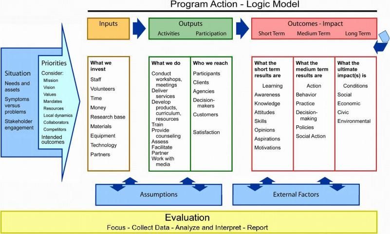 Figure 1. The Logic Model.